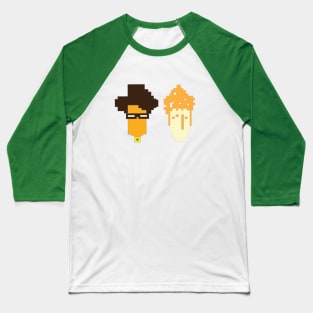 IT Crowd Roy and Moss Baseball T-Shirt